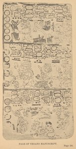 Troano Manuscript का पृष्ठ