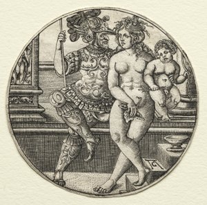मंगल, शुक्र और कामदेव, 1520।