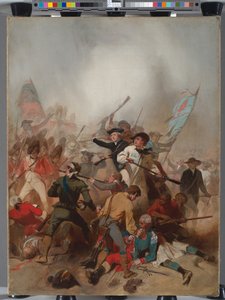 बंकर हिल की लड़ाई, 17 जून, 1775, 1859 द्वारा अलोंजो चैपल