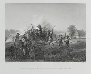 लॉर्ड आइलैंड, 1776 की लड़ाई में स्टर्लिंग द्वारा अलोंजो चैपल