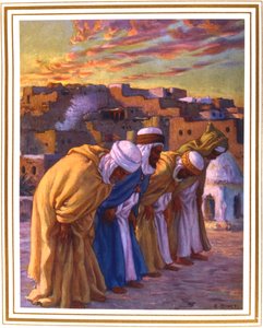 एल रेका या लाइनक्लिनेशन ला प्रियर प्रार्थना की झुकाव, 1918 द्वारा अल्फोंस एटीन डिनेट