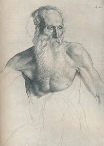स्टडी ऑफ़ ओल्ड मैन विथ लॉन्ग बियर्ड, c1895, 1923 द्वारा अल्फोंस लेग्रोस