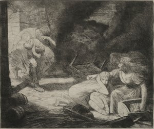 लिन्डेसी, 1876। द्वारा अल्फोंस लेग्रोस