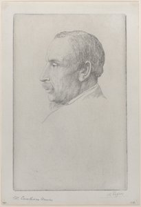 विलियम कॉथोर्न अनविन का पोर्ट्रेट, 1892। द्वारा अल्फोंस लेग्रोस