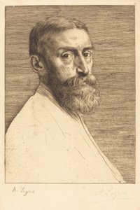 सर ईजे पॉयन्टर, पीआरए, 1877। द्वारा अल्फोंस लेग्रोस