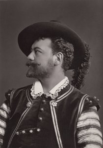 विक्टर मौरेल का पोर्ट्रेट (1848-1923) मोजार्ट के डॉन जियोवानी के रूप में फ्रेंच बैरिटोन - अल्फोंस जस्टिन लिबर्ट द्वारा फोटोग्राफी (1827-1914)