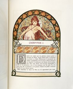 इल्सी, राजकुमारी डी त्रिपोली, 1897 से पेज द्वारा अल्फोंस मुचा