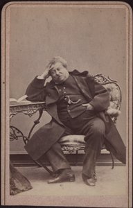 लेखक अलेक्जेंड्रे डुमास पिता 1802-1870, सीए 1868। द्वारा अमंद हेलमेट