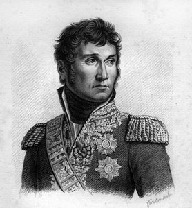 जीन लैंस (1769-1809), ड्यूक ऑफ मोंटेबेलो, फ्रांसीसी मार्शल "फ्रांसीसी की जीत और जीत के बाद फ्रांसीसी जनरलों के चित्र" में। 1818 में एम्ब्रोज़ टार्डियू द्वारा उकेरा गया। स्टेला संग्रह। द्वारा एम्ब्रोडि टार्डिउ