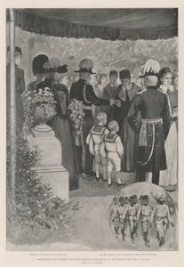 महामहिम राजा द्वारा आशांति और दक्षिण अफ्रीकी युद्ध पदक की प्रस्तुति, 29 जुलाई