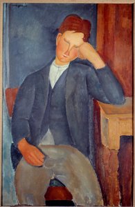Amedeo Modigliani द्वारा युवा अपरेंटिस पेंटिंग द्वारा एमेडियो मोदिग्लिआनी