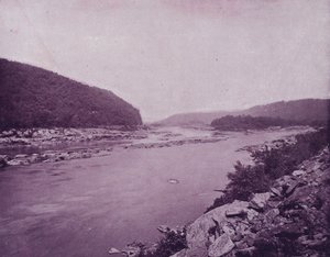 सुशीखना नदी, पेंसिल्वेनिया की छोटी गर्दन (बी / डब्ल्यू फोटो) द्वारा अमेरिकी फ़ोटोग्राफ़र (बाद में)