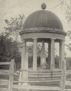 पोल्क का मकबरा, नैशविले, टेनेसी (बी / डब्ल्यू फोटो) द्वारा अमेरिकी फ़ोटोग्राफ़र (बाद में)
