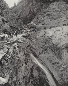 टोलगेट ओरे और सिल्वरस्टन टोलरोड (बी / डब्ल्यू फोटो) द्वारा अमेरिकी फ़ोटोग्राफ़र (बाद में)