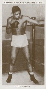 जो लुई (1914-1981), अमेरिकन वर्ल्ड चैंपियन हैवीवेट बॉक्सर द्वारा अमेरिकी फोटोग्राफर