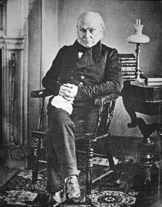 जॉन क्विन्सी एडम्स (1767-1848) 1847 (डगुएरियोटाइप) द्वारा अमेरिकी फोटोग्राफर