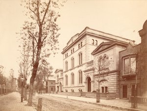 जोसेफ हैरिसन निवास, 227 दक्षिण 18 वीं, ईस्ट रिटेनहाउस स्क्वायर, 1866 (एल्बम प्रिंट) द्वारा अमेरिकी फोटोग्राफर