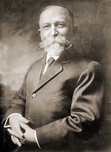 जॉन हार्वे केलॉग का चित्र (1852 - 1943) (सीपिया फोटो)