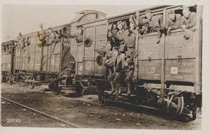 1917-19 शिविर के लिए फ्रांस में अमेरिकी मरीन द्वारा अमेरिकी फोटोग्राफर