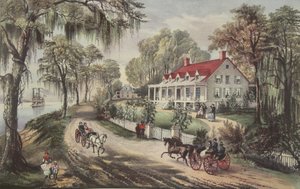 मिसिसिपी, पब में एक घर। 1871, करियर और इवेस द्वारा अमेरिकी स्कूल
