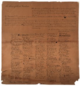 दक्षिण कैरोलिना राज्य के बीच संघ को भंग करने का अध्यादेश, 20 दिसंबर 1860, 1861 मुद्रित द्वारा अमेरिकी स्कूल