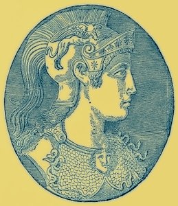 एथेन, विक्टर ड्यूरी द्वारा ग्रीस के इतिहास का चित्रण, 1890 (डिजिटल रूप से उन्नत छवि) प्रकाशित द्वारा अमेरिकी स्कूल
