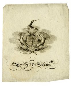 विलियम एक्सेल डी पाइस्टर (1793-1856) की पुस्तिका, c.1840 द्वारा अमेरिकी स्कूल