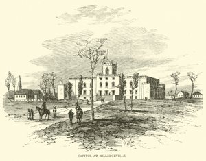 कैपिटल को Milledgeville, नवंबर 1864 में द्वारा अमेरिकी स्कूल