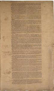 संविधान, पहला मुद्रण, डनलप और क्लेपोले द्वारा मुद्रित, 17-19 सितंबर 1787 (जीएलसी 695933, जीएलसी 695934 और जीएलसी 695936 देखें) द्वारा अमेरिकी स्कूल