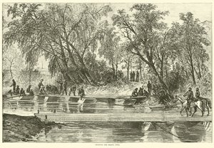 उत्तरी अन्ना को पार करते हुए, मई 1864 द्वारा अमेरिकी स्कूल