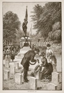 पुस्तक पब से सजावट दिवस। 1896 द्वारा अमेरिकी स्कूल