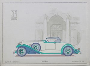 ड्यूपॉन्ट मोटर कारें: रोडस्टर, 1921 द्वारा अमेरिकी स्कूल