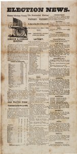 चुनाव समाचार, 1864 द्वारा अमेरिकी स्कूल