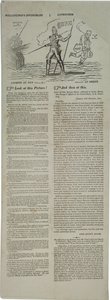 1828 के प्रमुख अमेरिकियों के साथ चुनाव पोस्टर द्वारा अमेरिकी स्कूल