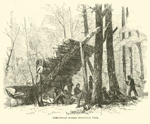 फायर-प्रूफ जहां सेडगविक गिर गया, मई 1864 द्वारा अमेरिकी स्कूल