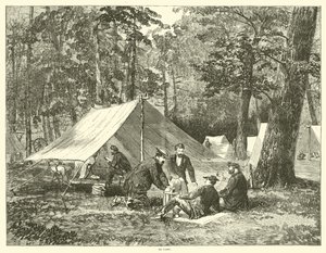 शिविर में, जुलाई 1863 द्वारा अमेरिकी स्कूल