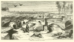 मिलन पर प्रिज़न पेन का आंतरिक दृश्य, नवंबर 1864 द्वारा अमेरिकी स्कूल