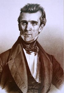 जेम्स नॉक्स पोल्क (1795-1849) (लिथो) द्वारा अमेरिकी स्कूल