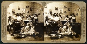मैककार्थी वेक (भाग 3), 1899 (स्टिरोग्राफ) द्वारा अमेरिकी स्कूल