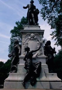 मेमोरियल प्रतिमा जनरल गिल्बर्ट डी लाफायेट को, 1891 द्वारा American School