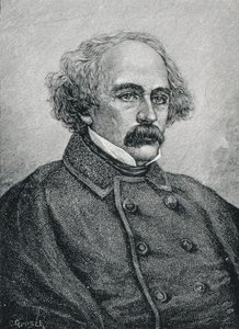नथानिएल हॉथोर्न (1804-1864) अमेरिकी लेखक द्वारा अमेरिकी स्कूल