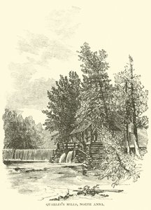 क्वारलेस मिल्स, उत्तरी अन्ना, मई 1864 द्वारा अमेरिकी स्कूल