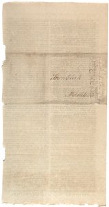 संविधान में संशोधन के लिए NYS के प्रस्ताव को मुद्रित करते हुए प्रस्ताव, 1788 अक्टूबर द्वारा अमेरिकी स्कूल