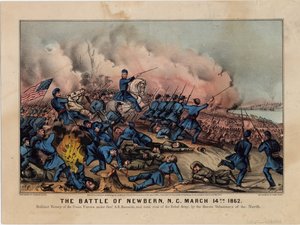 न्यूबर्न की लड़ाई, नेकां, मार्च 14 वीं 1862, पब। करियर और इवेस द्वारा, c.1862