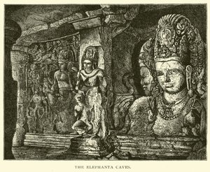 एलिफेंटा की गुफाएँ द्वारा अमेरिकी स्कूल