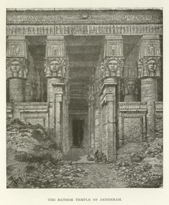 देंदरह का हाथी मंदिर द्वारा अमेरिकी स्कूल