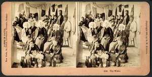 द वेक, c.1890 (स्टिरोग्राफ) द्वारा अमेरिकी स्कूल