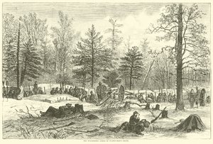मई 1864, वड्सवर्थ की मौत का दृश्य, जंगल द्वारा अमेरिकी स्कूल