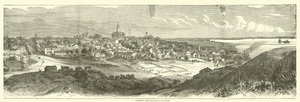 मई 1863 में इसके पीछे की पहाड़ियों से विक्सबर्ग द्वारा अमेरिकी स्कूल