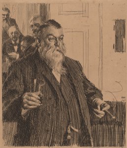 एक टोस्ट II, 1893। द्वारा अलग है लियोनार्ड ज़ोर्न